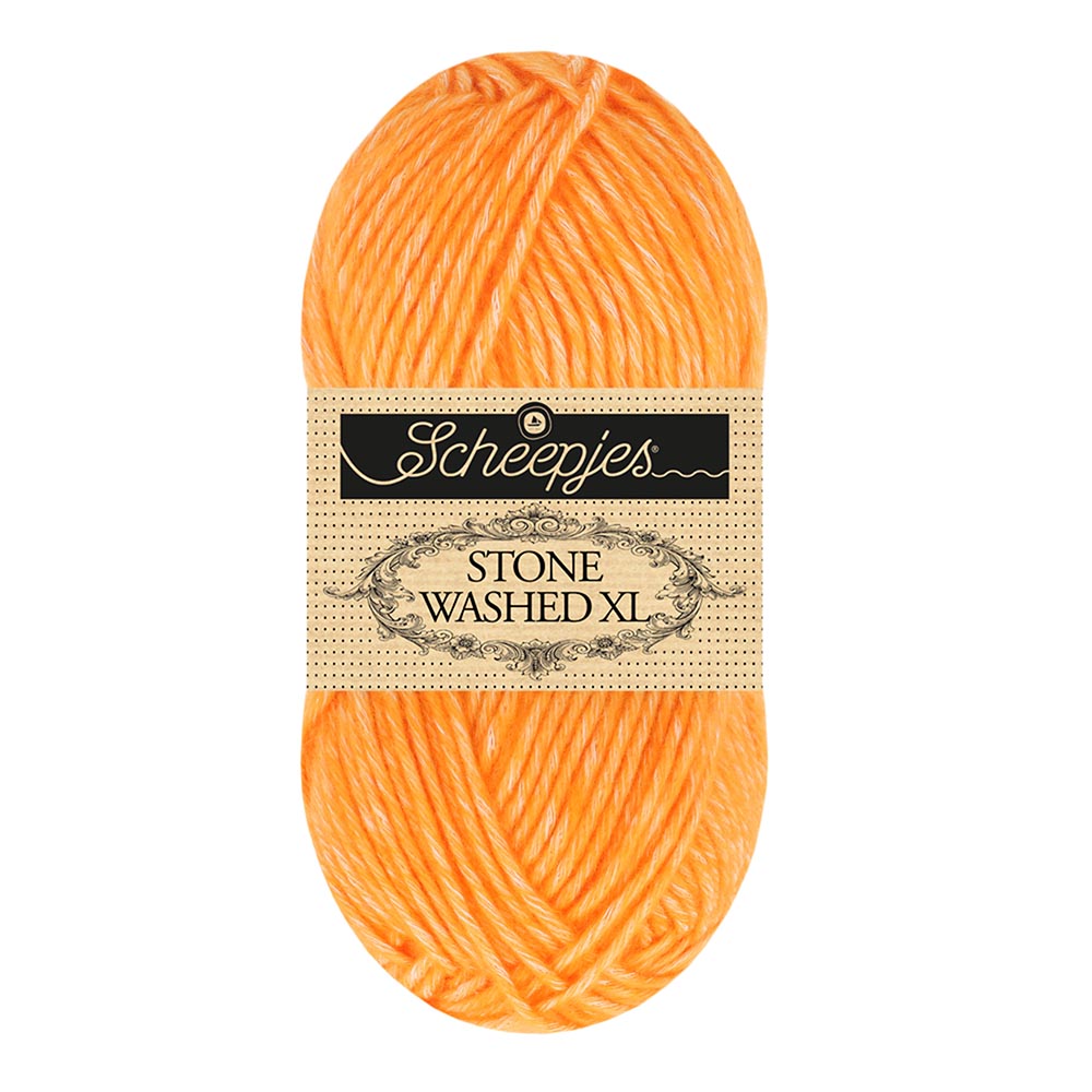 Stone Washed XL 882 Orange Calcite