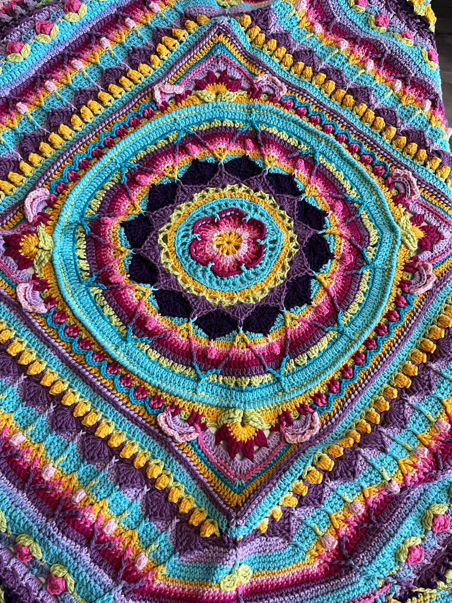 Sophie's Universe Cotton 8 Handmade Crochet Blanket