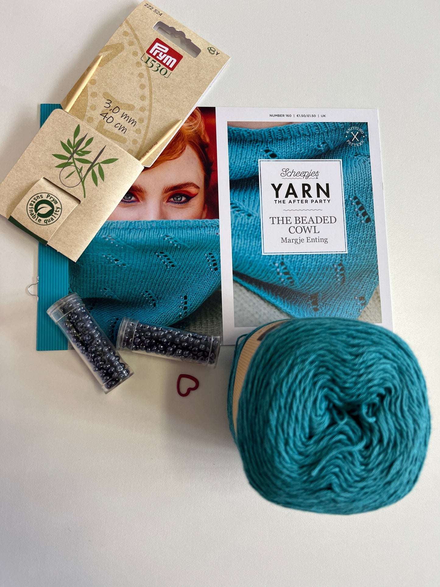 The Beaded Cowl Intermediate Knitting Class (Adults Only)