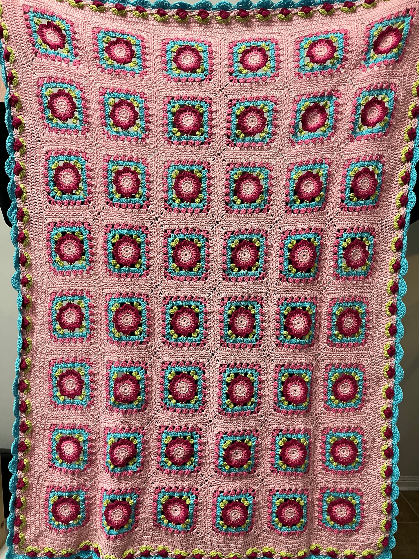 Lydia Handmade Crochet Baby Blanket