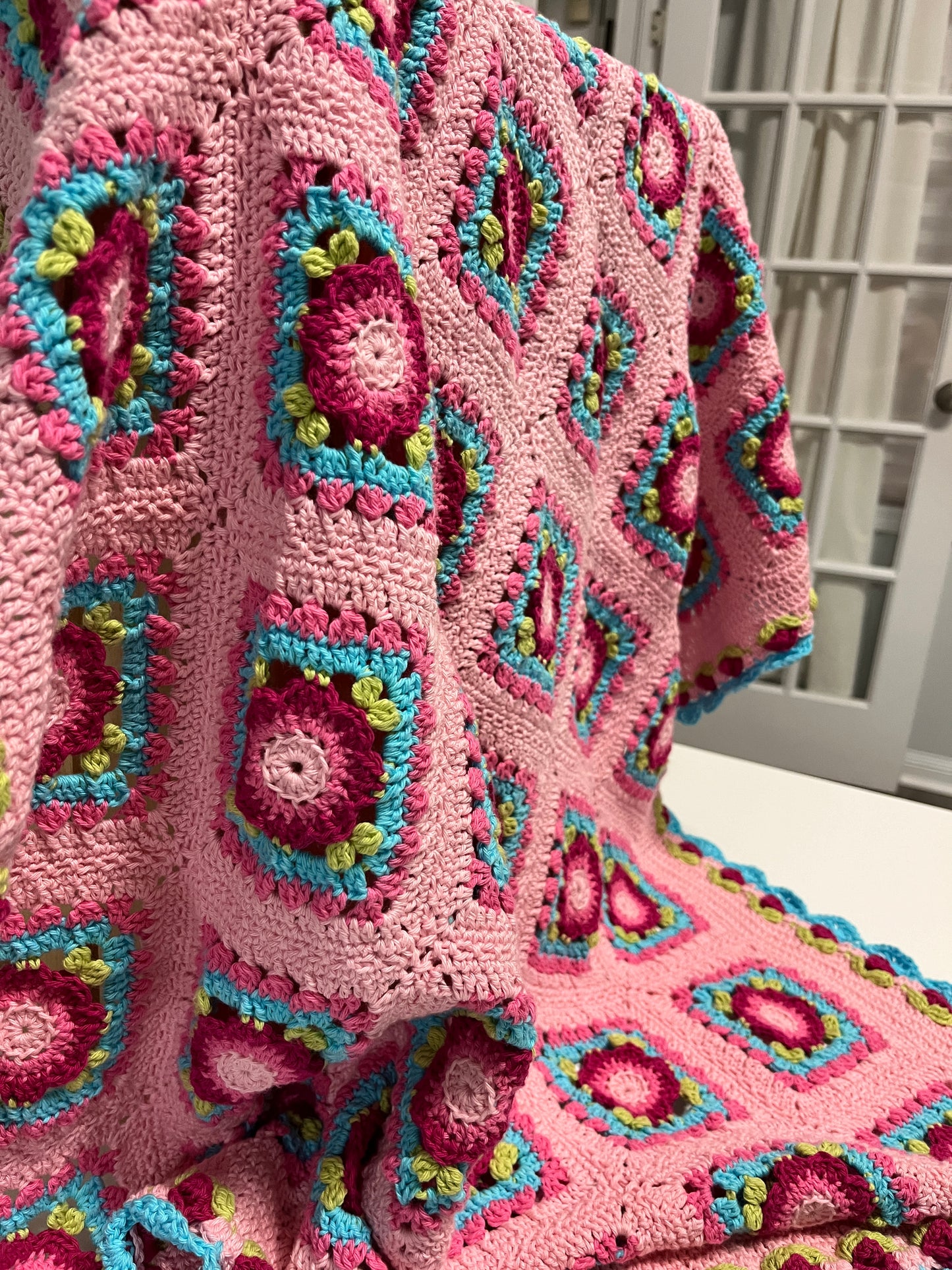 Lydia Handmade Crochet Baby Blanket
