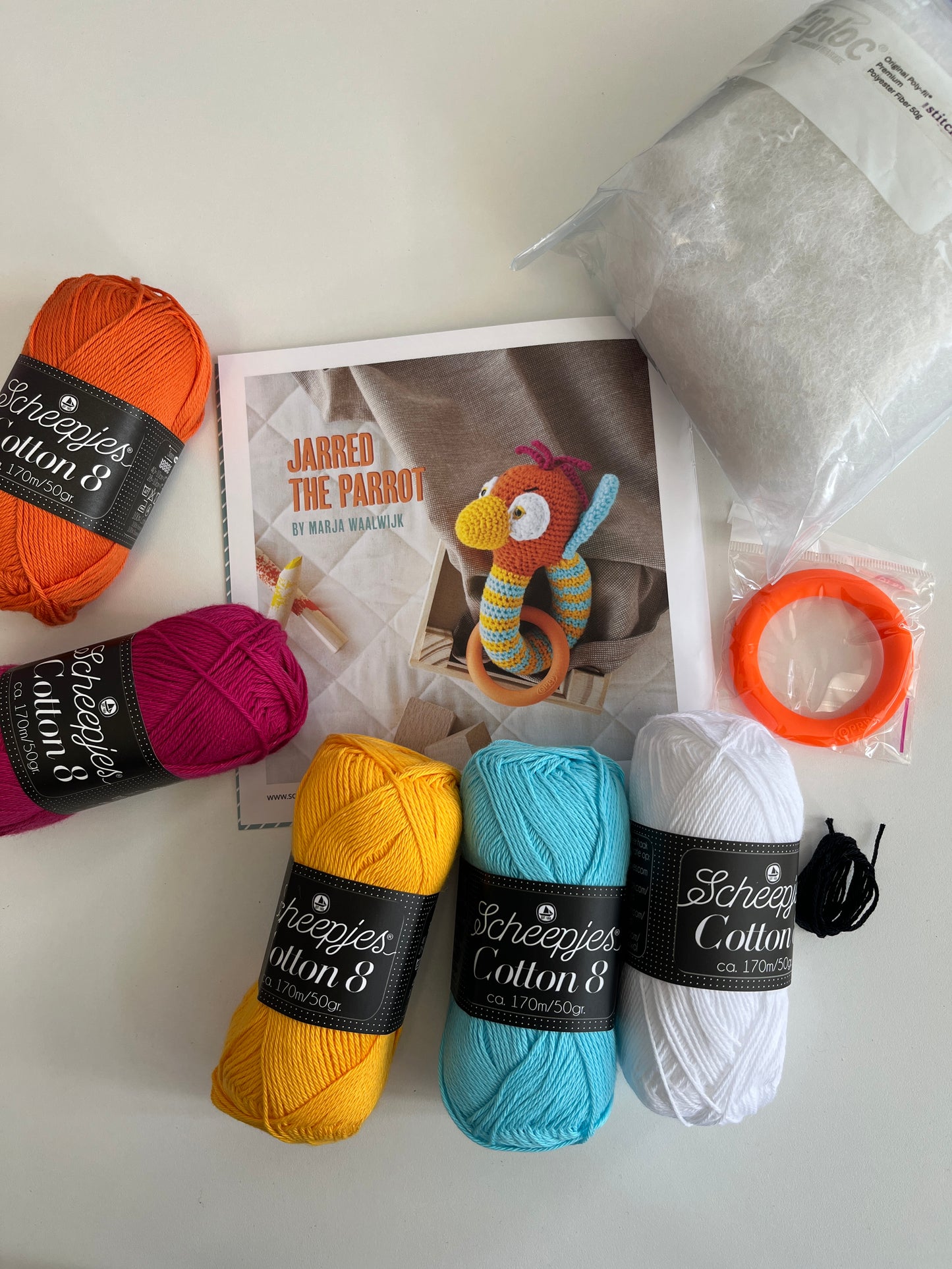 Pretty Little Things - Soft Toys Jared the Parrot Crochet Kit