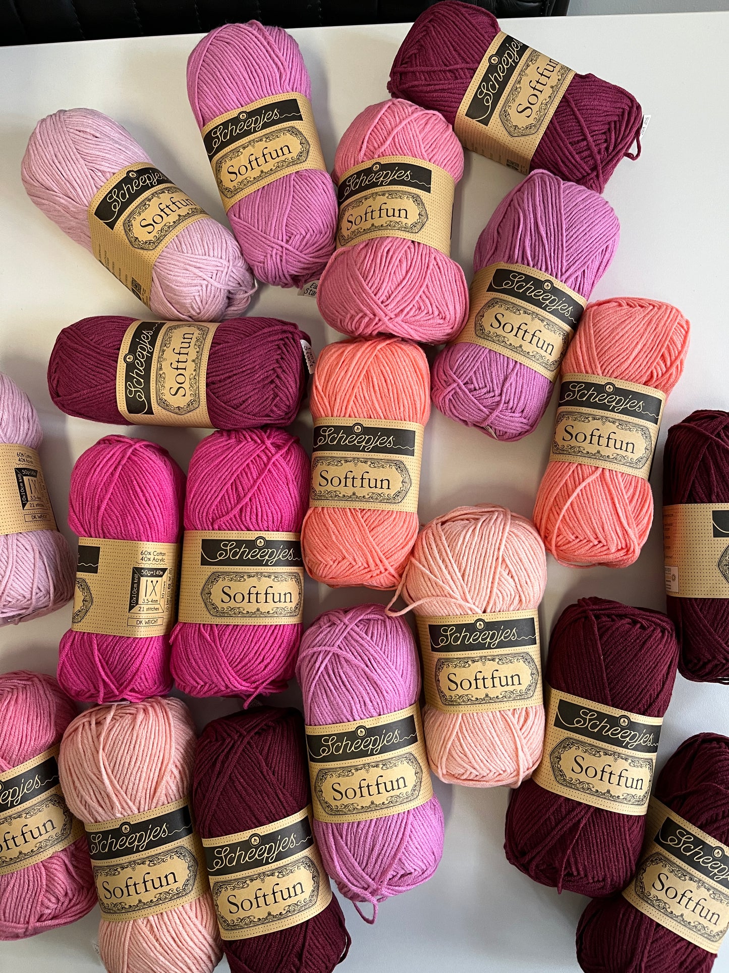 Crochet in My DNA MAL Pink Softfun