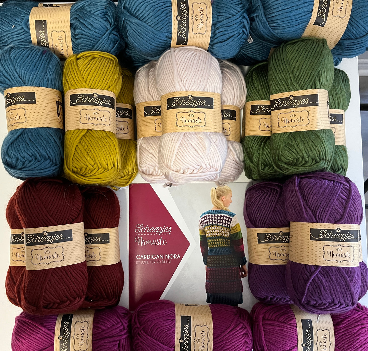 Nora Cardigan (Namaste) Crochet Kit