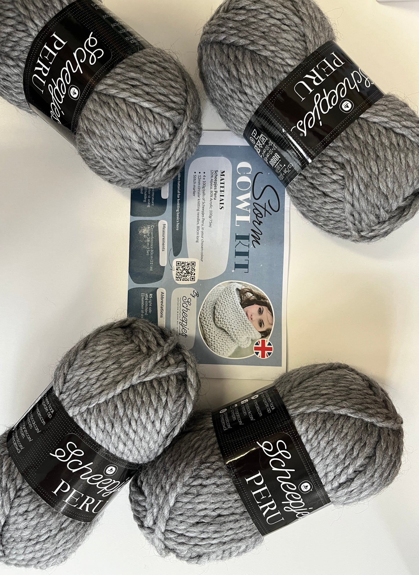 Storm Cowl Knit Kit (Colour 060)