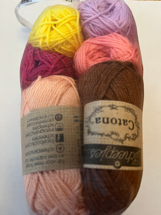 Catona 10 Ball (25g each) Grab Bag Pack - Multi Colour