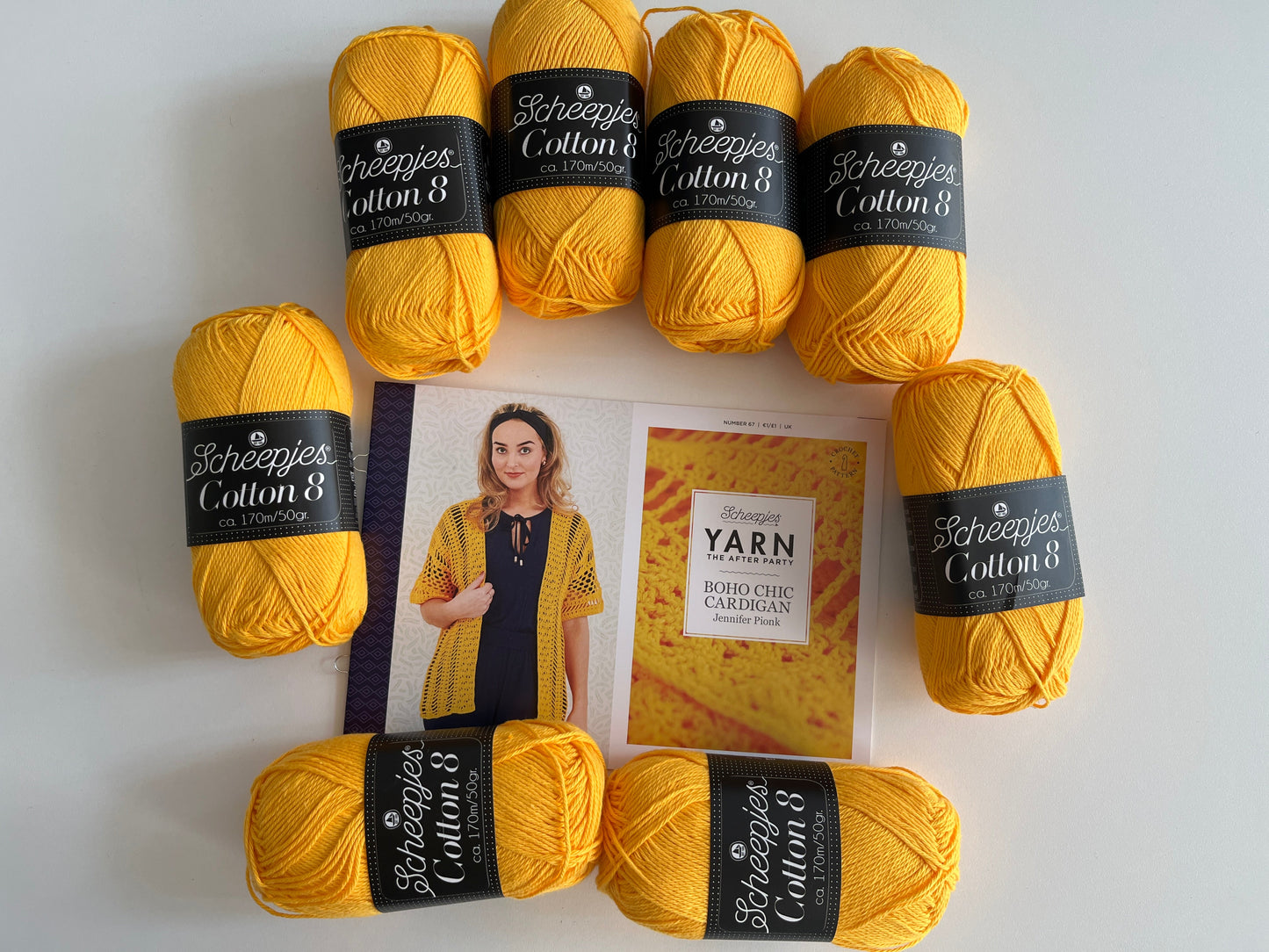 Yarn the After Party 067 Boho Chic Cardigan Crochet Kit