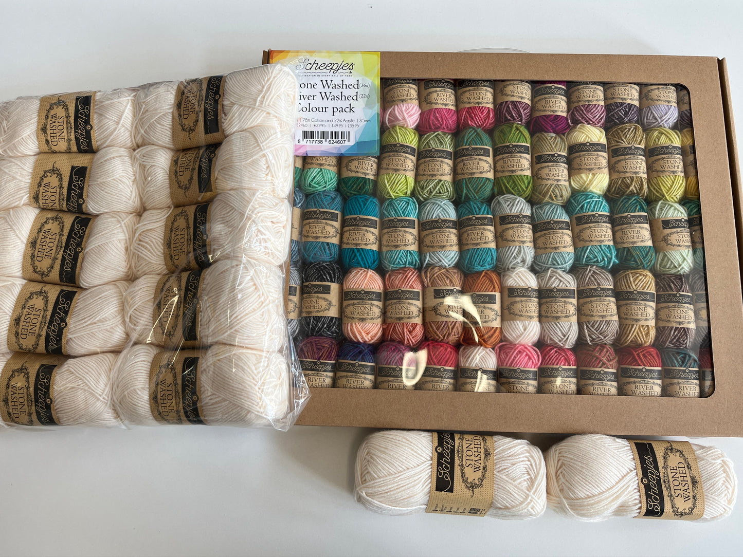 Sliding Tiles Blanket Knit Kit