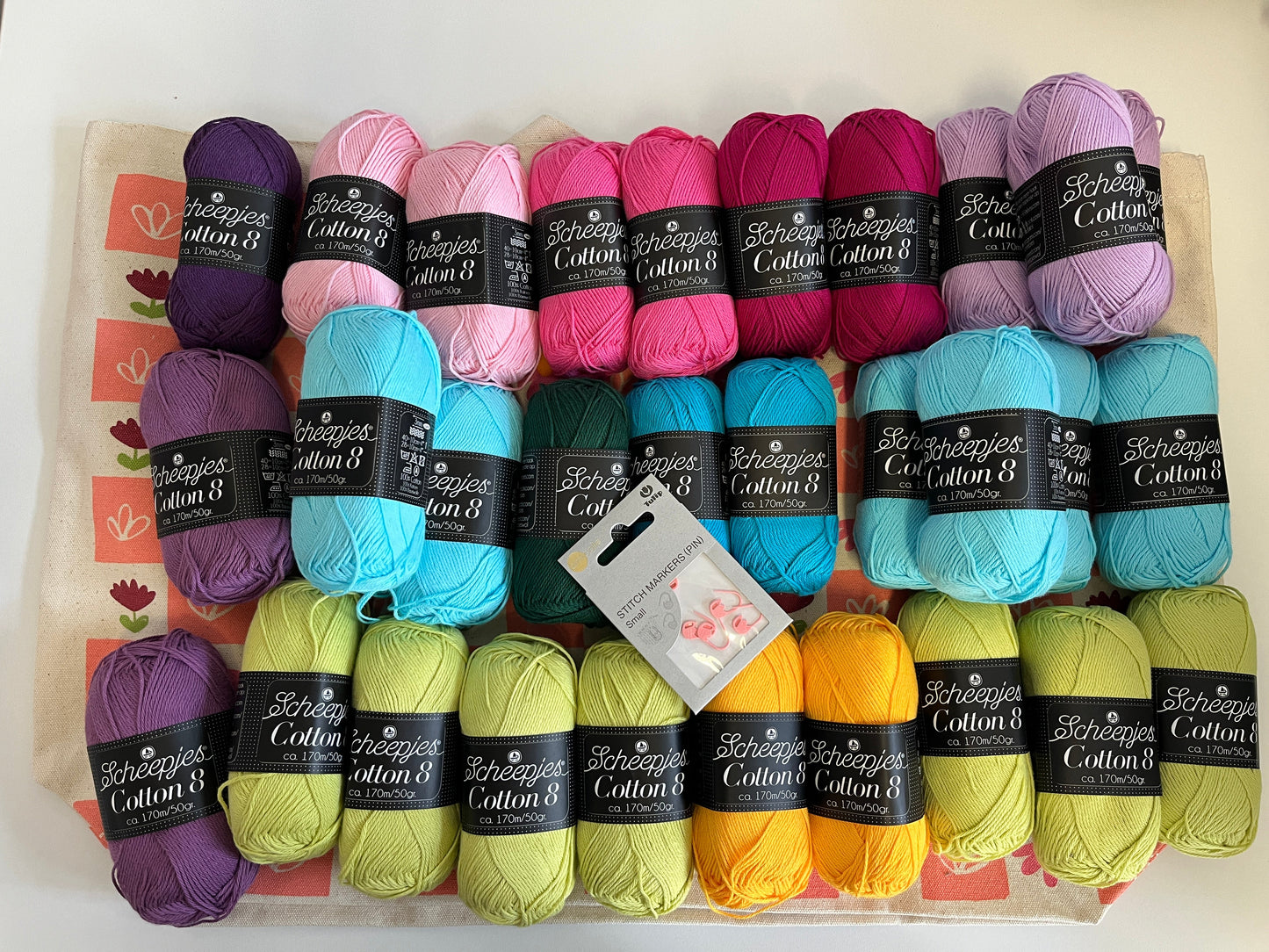 Universe in Bloom CAL - Cotton 8 Rainbow