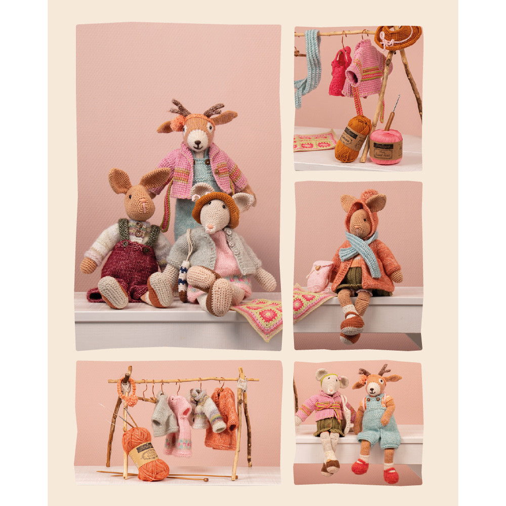 Rabbit, Deer and Mouse Pattern Book by Jacquelien Twijnstra
