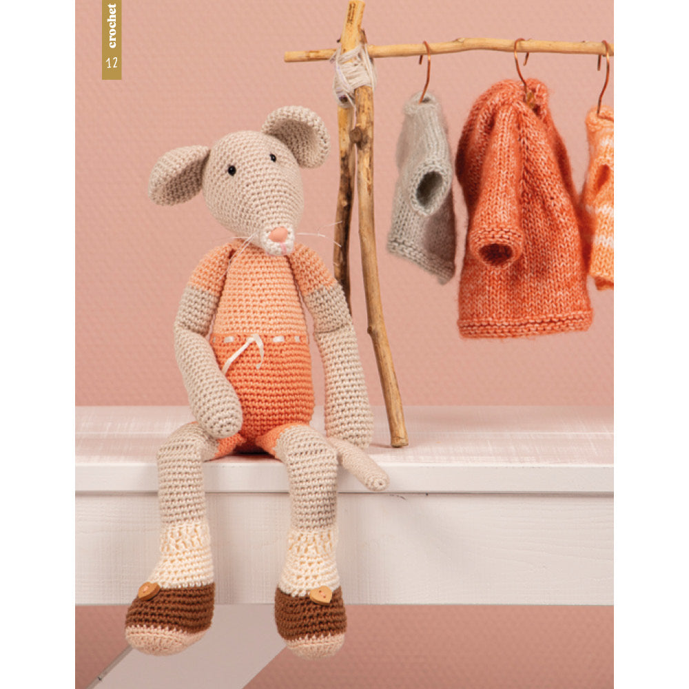 Rabbit, Deer and Mouse Pattern Book by Jacquelien Twijnstra