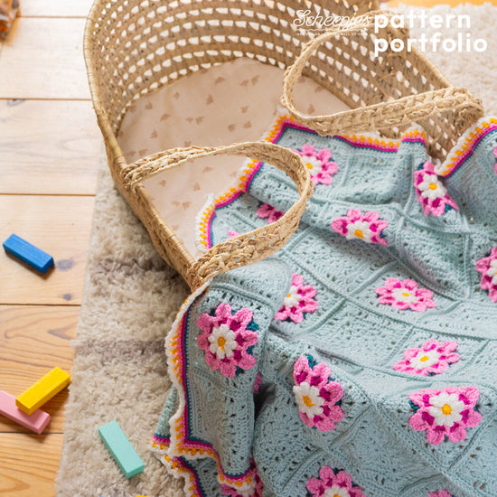 Botanic Bliss Crochet Blanket Kit