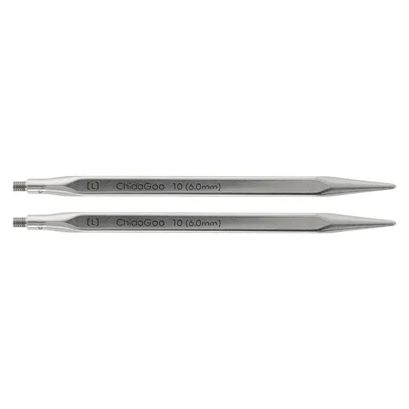 ChiaoGoo QUADS Lace Interchangeable needle tips 13cm 6.0mm