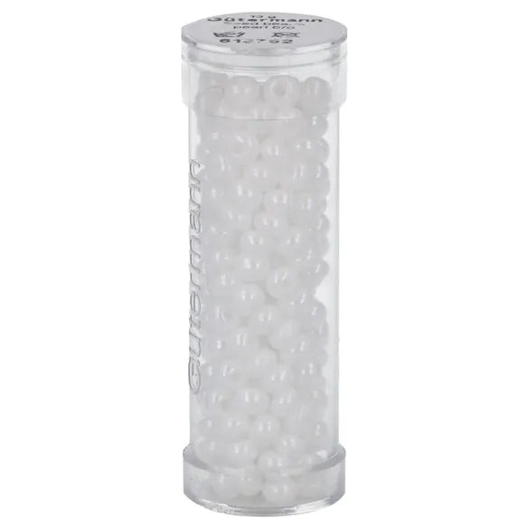 Gütermann Seed beads pearl 6-0 White