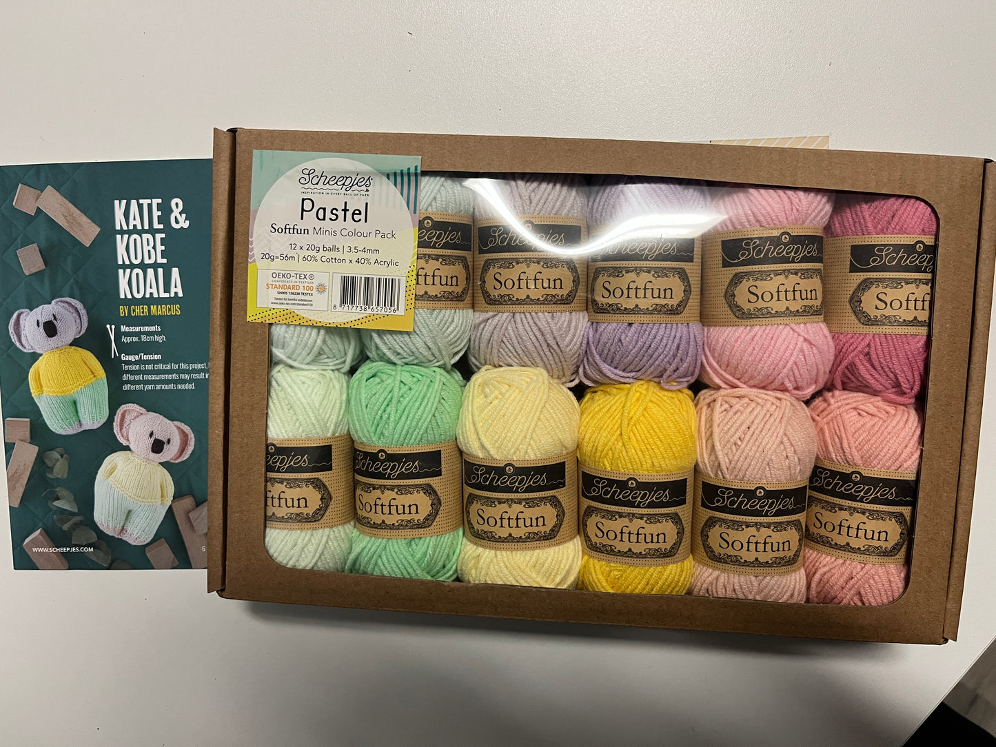 Pretty Little Things - Soft Toys - Kate & Kobe Koala Knit Kit