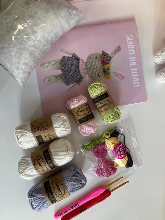 Sunny the Bunny Amigurumi Crochet Class for Beginners