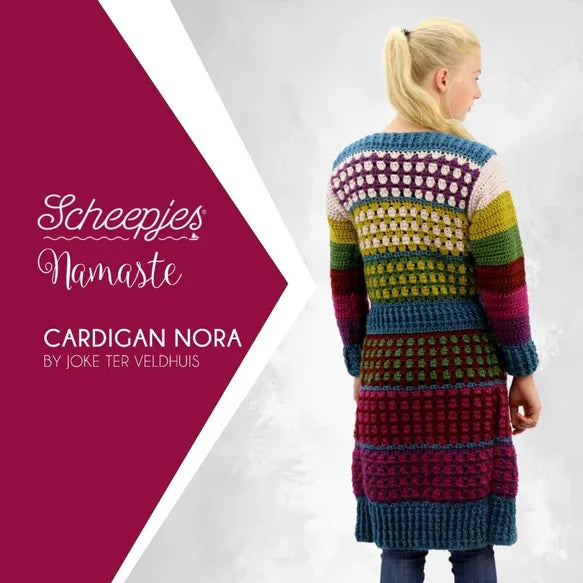 Nora Cardigan (Namaste) Crochet Kit