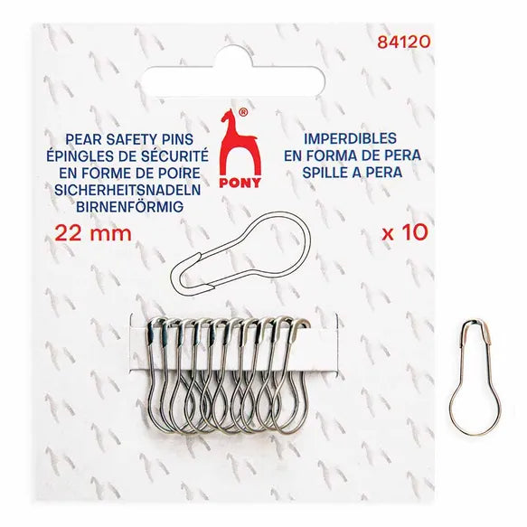 Pony Safety Pins Stitch Marker
