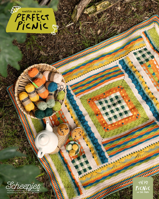 Perfect Picnic CAL - Picnic in the Park Cotton Create DK