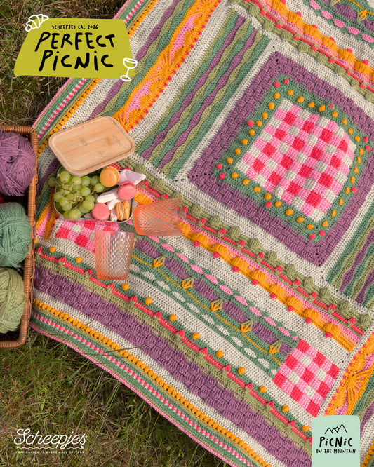 Perfect Picnic CAL - Picnic on the Mountain Colour Crafter