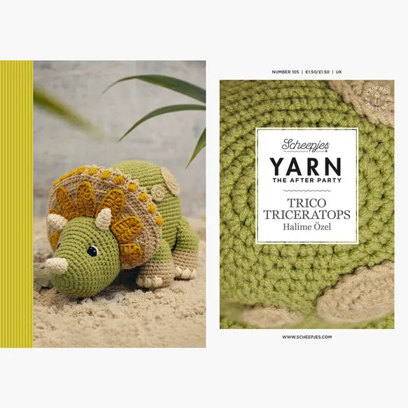 Yarn the After Party 105 Trico Triceratops Pattern