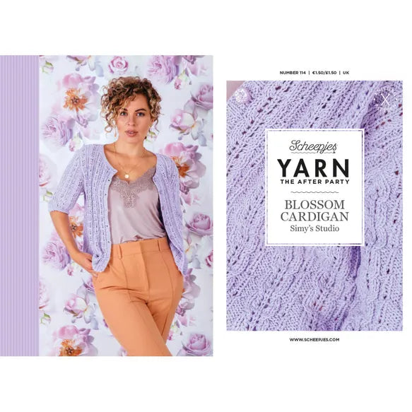 Yarn the After Party 114 Blossom Cardigan Pattern