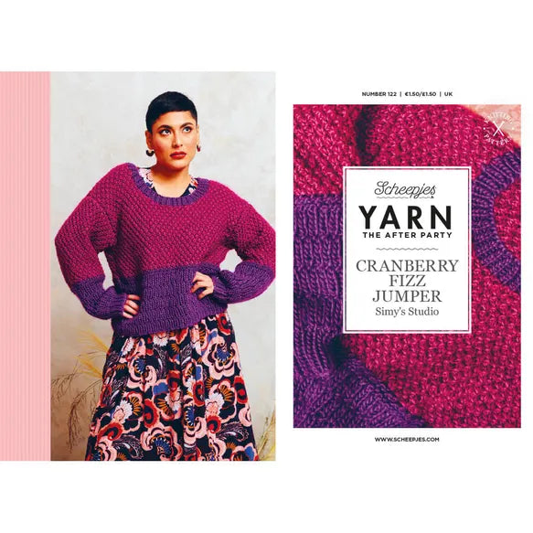 Yarn the After Party 122 Cranberry Fizz Jumper Pattern