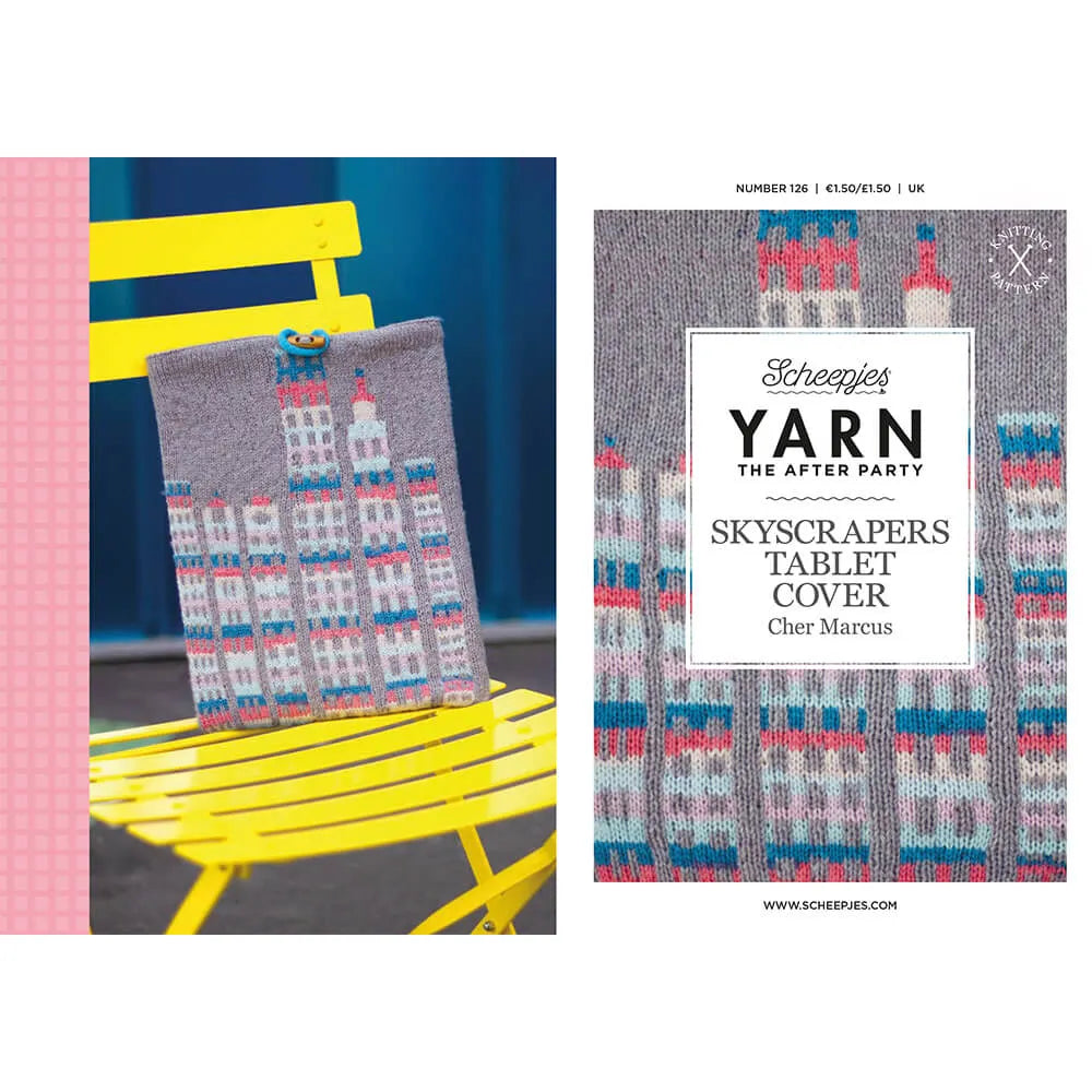 Yarn the After Party 126 Skyscrapers Tablet Cover Pattern