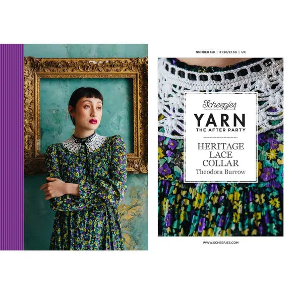 Yarn the After Party 138 Heritage Lace Collar Pattern