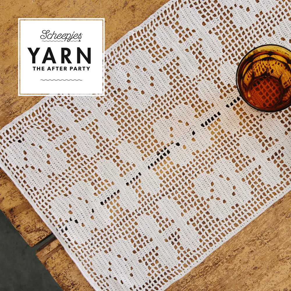 Yarn the After Party 148 Flower Fields Table Runner Pattern
