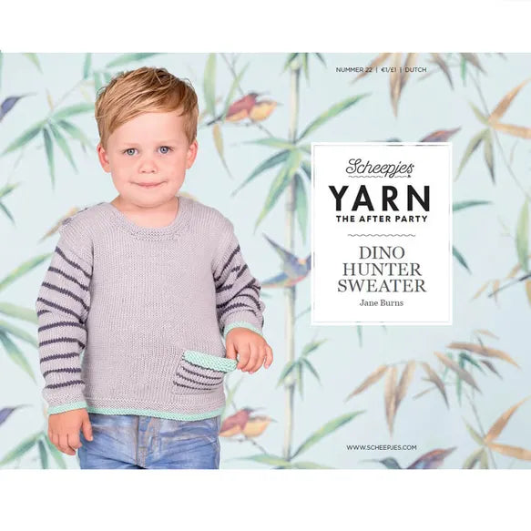 Yarn the After Party 022 Dino Hunter Sweater Pattern