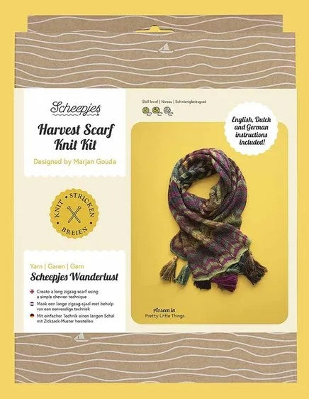 Harvest Scarf Knit Kit