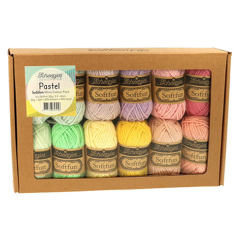 Softfun Mini Colour Pack Pastel