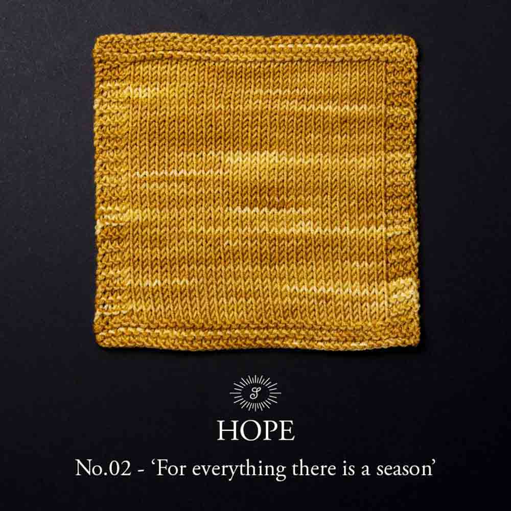 Simy's Hope Sock Yarn 02 For everything there is a season