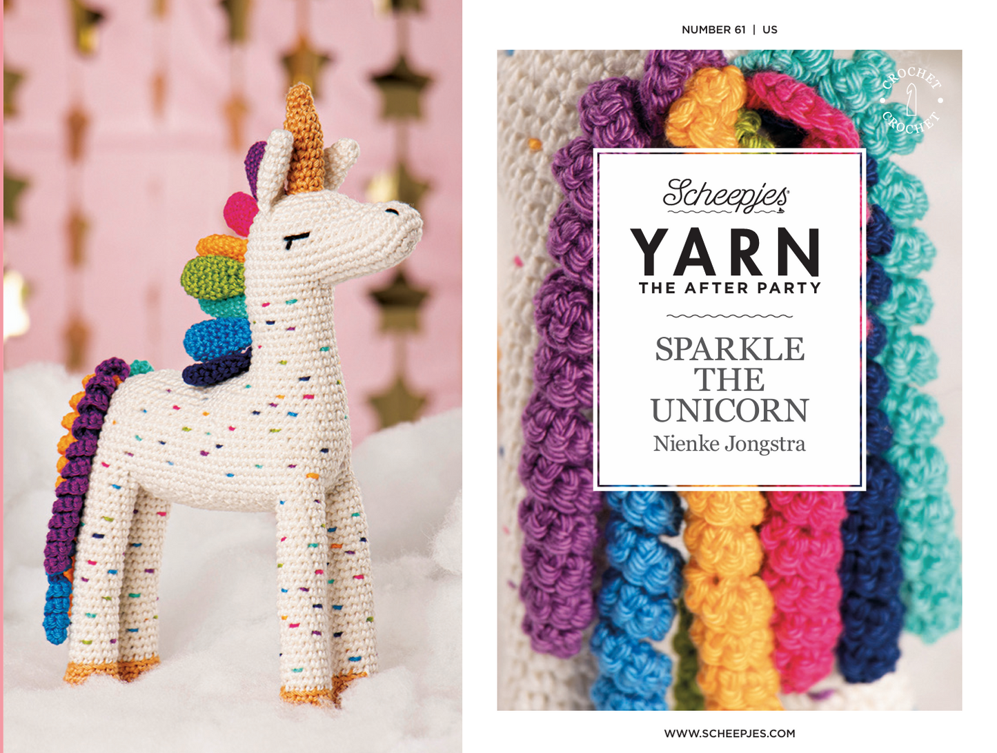 Sparkle the Unicorn Little Darling Crochet Kit