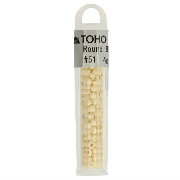 Toho Glass Beads Ecru