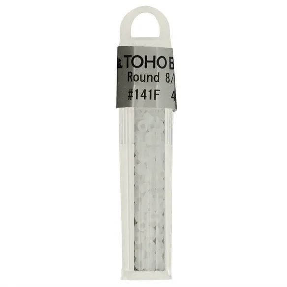 Toho Glass Beads Clear White