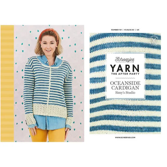 Yarn the After Party 101 Oceanside Cardigan Pattern