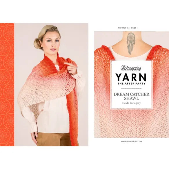 Yarn the After Party 015 Dream Catcher Shawl Pattern