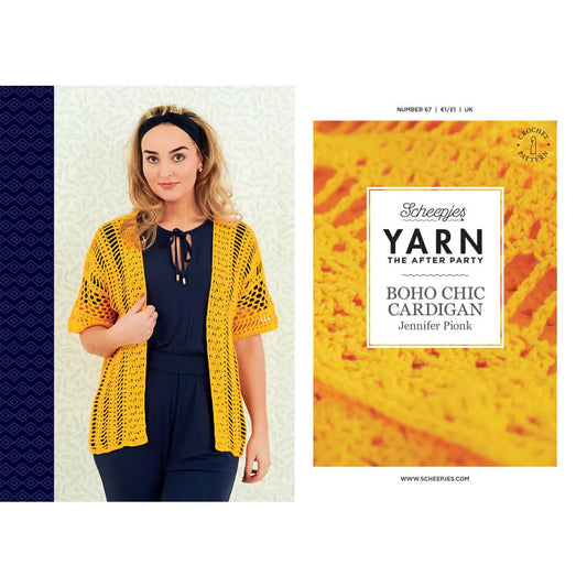 Yarn the After Party 067 Boho Chic Cardigan Crochet Kit