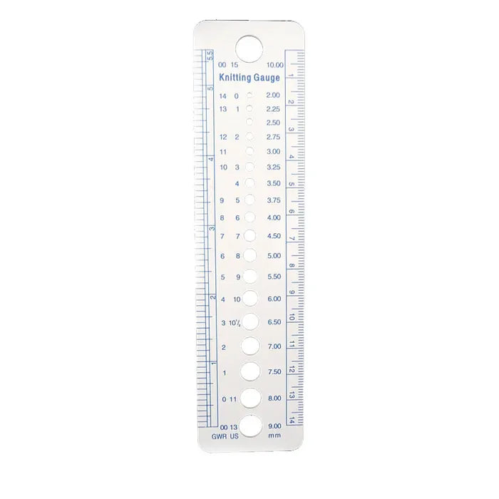 Knitting Needle Gauge