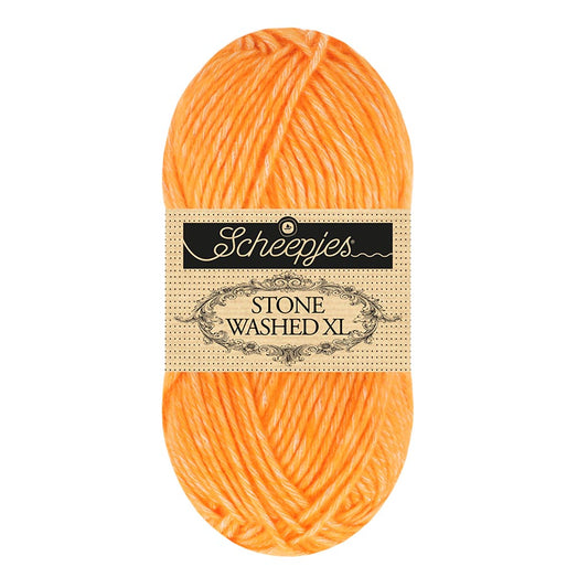 Stone Washed XL 882 Orange Calcite