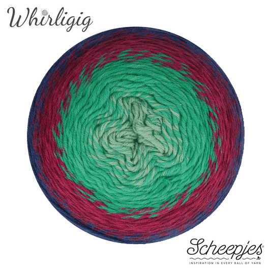 Whirligig 214 Sapphire to Jade