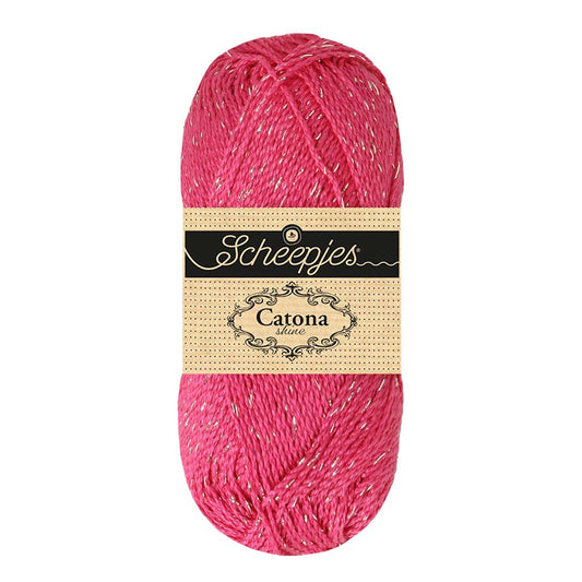 Catona Shine 114  Shocking Pink (Silver)