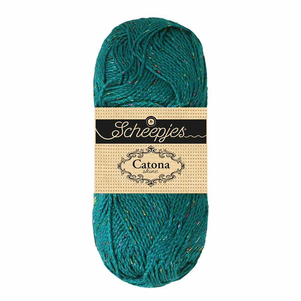 Catona Shine 401 Dark Teal (Rainbow)