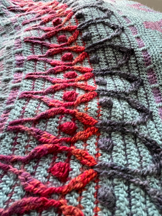 Rozeta Handmade Crochet Blanket