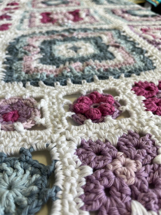 Spring Lane Handmade Crochet Blanket