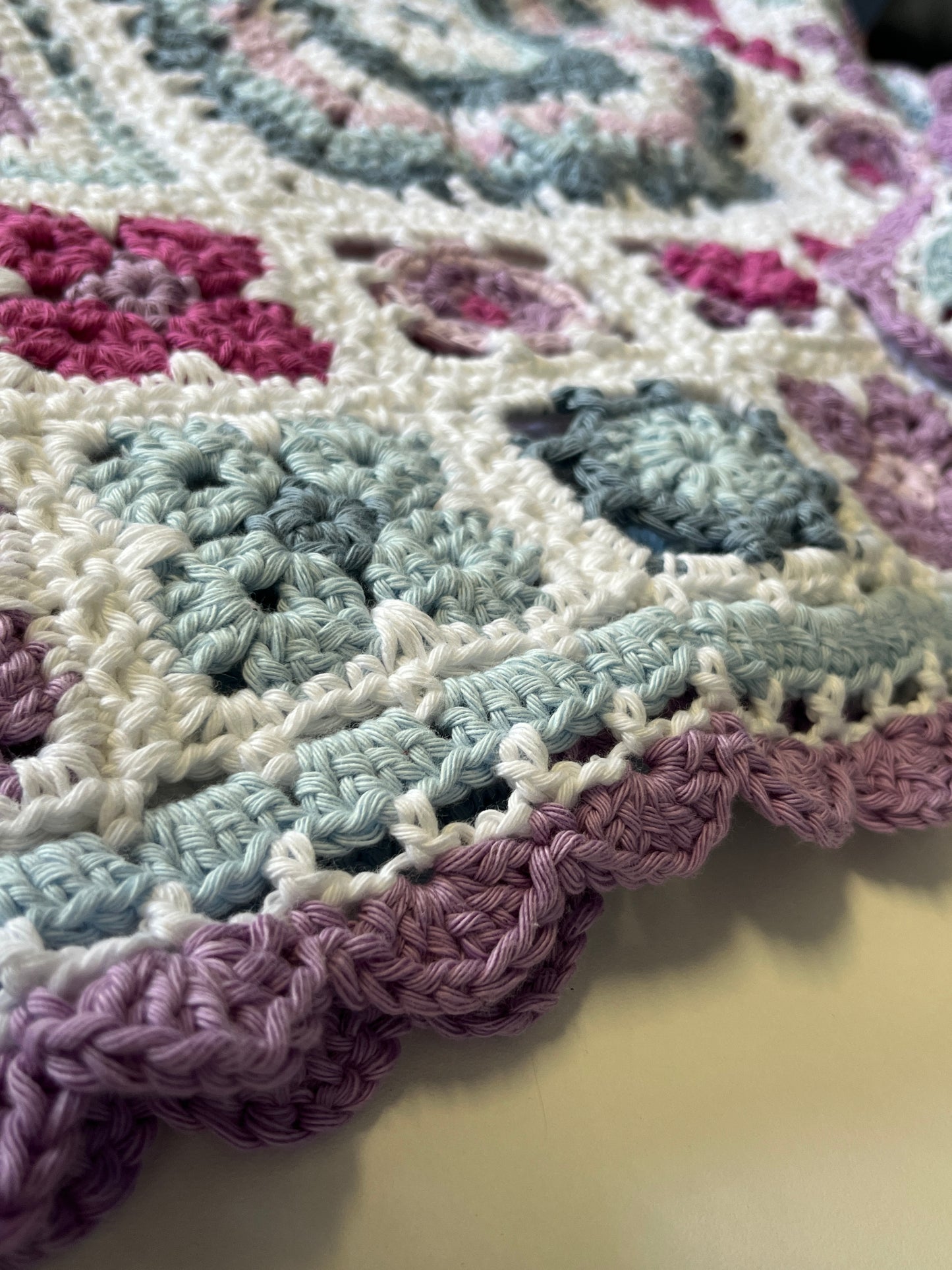 Spring Lane Handmade Crochet Blanket
