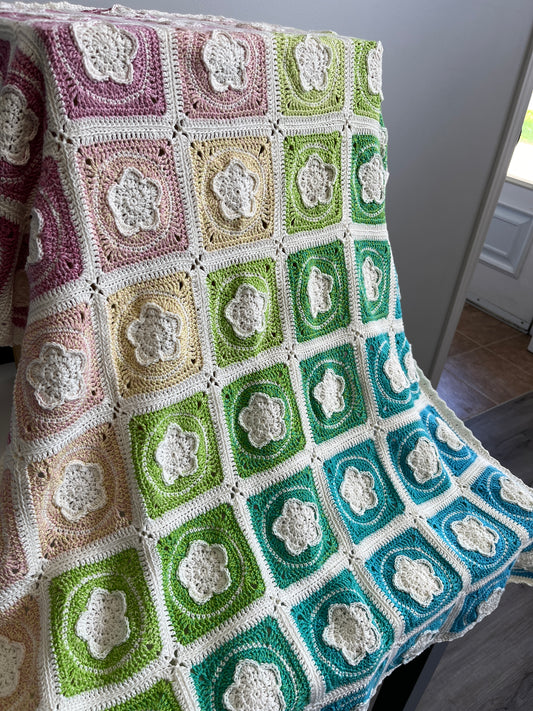 Starbright Handmade Crochet Blanket