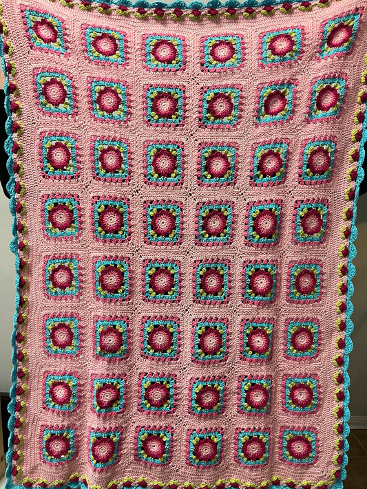 Lydia Handmade Crochet Baby Blanket